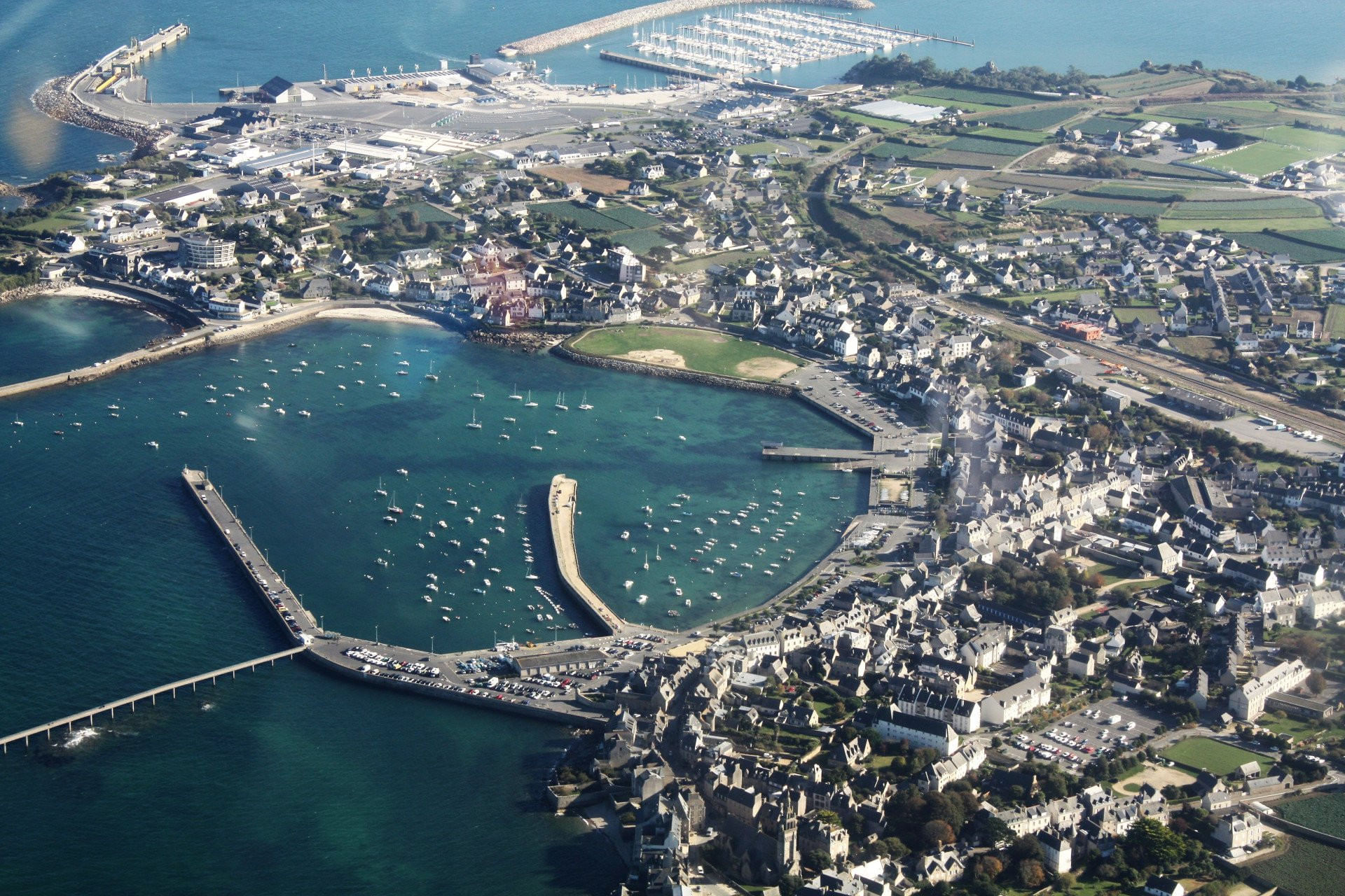 Tour de Bretagne, Déjeuner à Ouessant, Mont St Michel