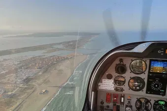 Balade aérienne à la découverte des plages catalanes