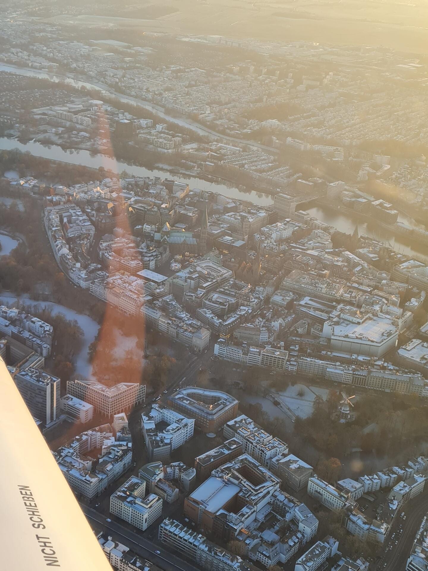 Rundflug über Bremen