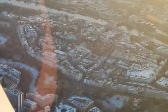 Rundflug über Bremen