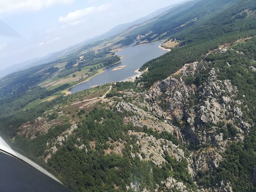 Survol du parc naturel régional du Haut-Languedoc