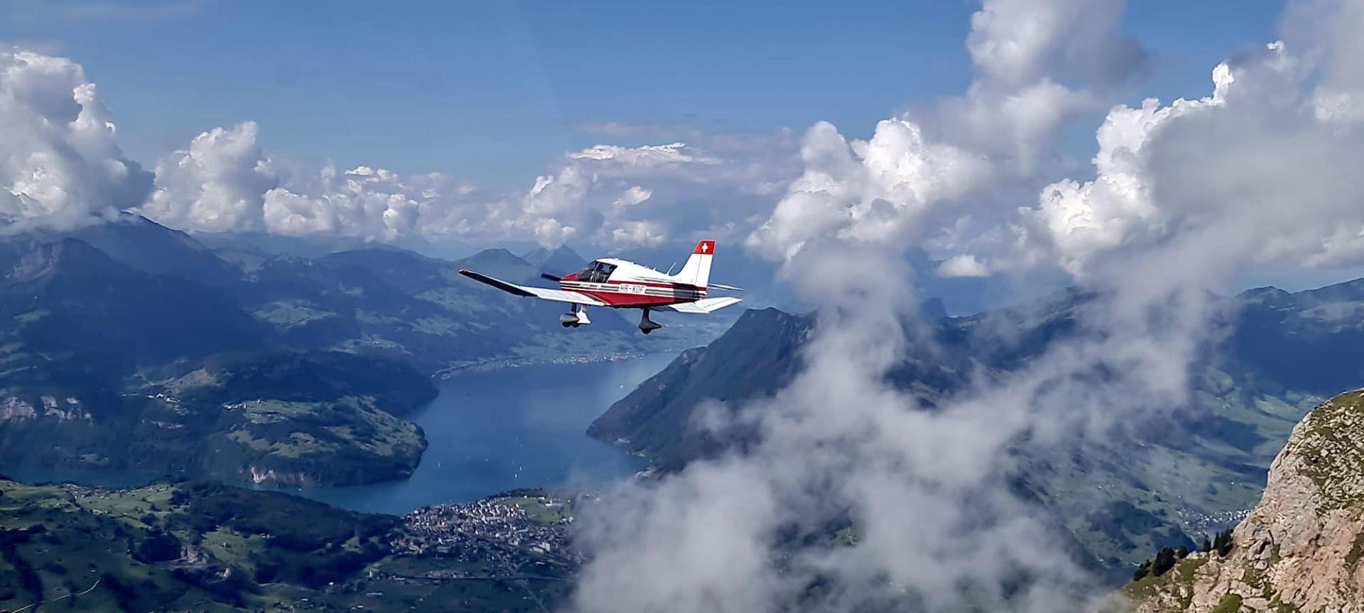 The east end of the Lake Lucerne