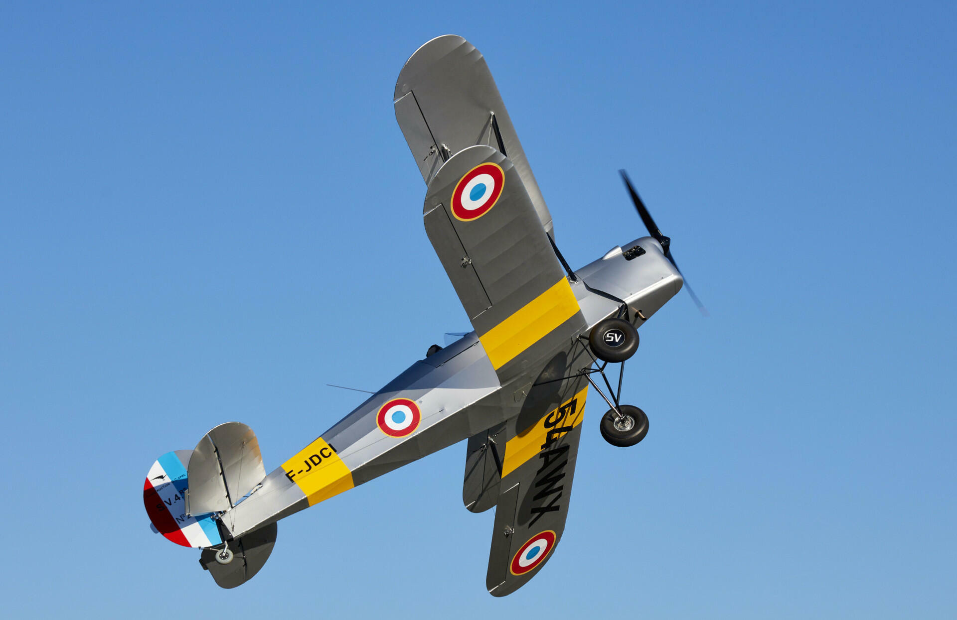 Vol d'initiation en Biplan d'époque - 20 min