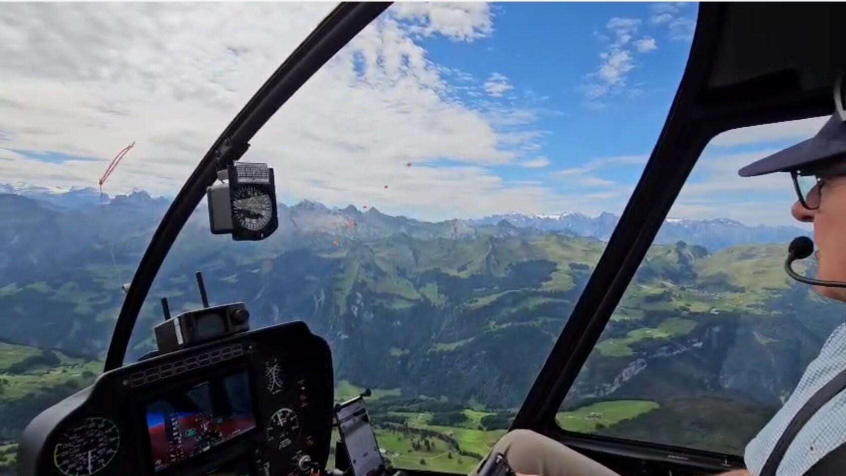 Rundflug Alpstein - Toggenburg