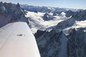 Vol au-dessus du Mont Blanc + Tour du Massif de la Vanoise