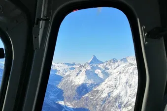Tour du Cervin et remontée du Glacier d'Aletsch en hélico