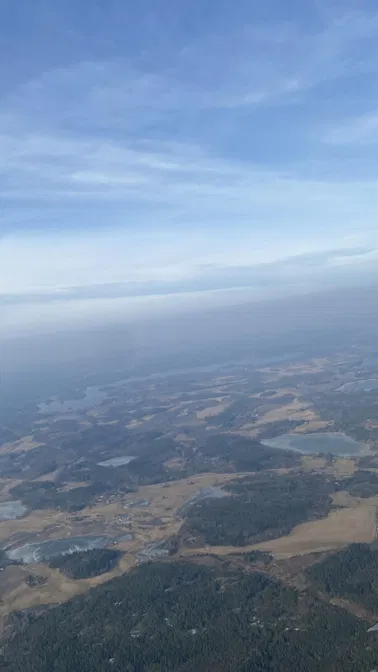 Fly over Helsinki