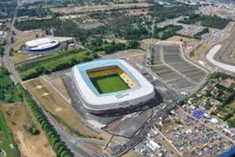 Tour aérien de la ville du Mans
