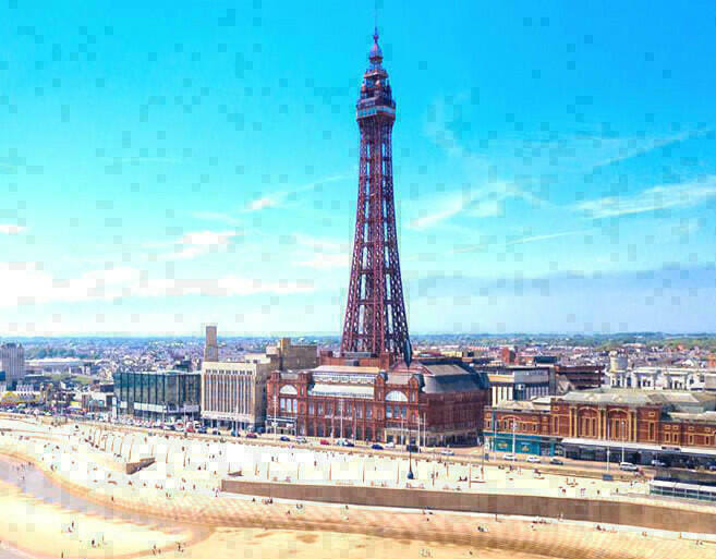 Blackpool coast-Lake Coniston-Lake Windermere ✈️