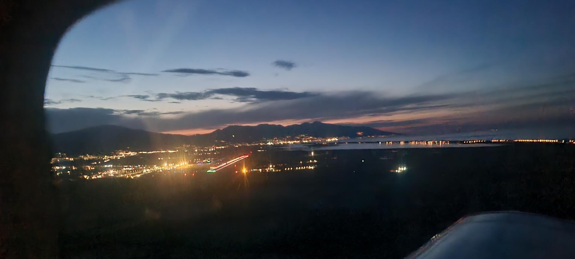 VOL DE NUIT AU DESSUS DE BASTIA  - 2 passagers  MINIMUM