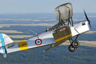 Vol d'initiation en Biplan d'époque - 20 min