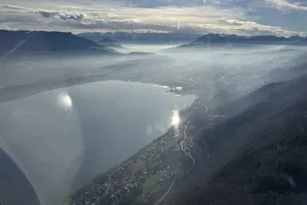La vallée du Grésivaudan jusqu'au lac du Bourget