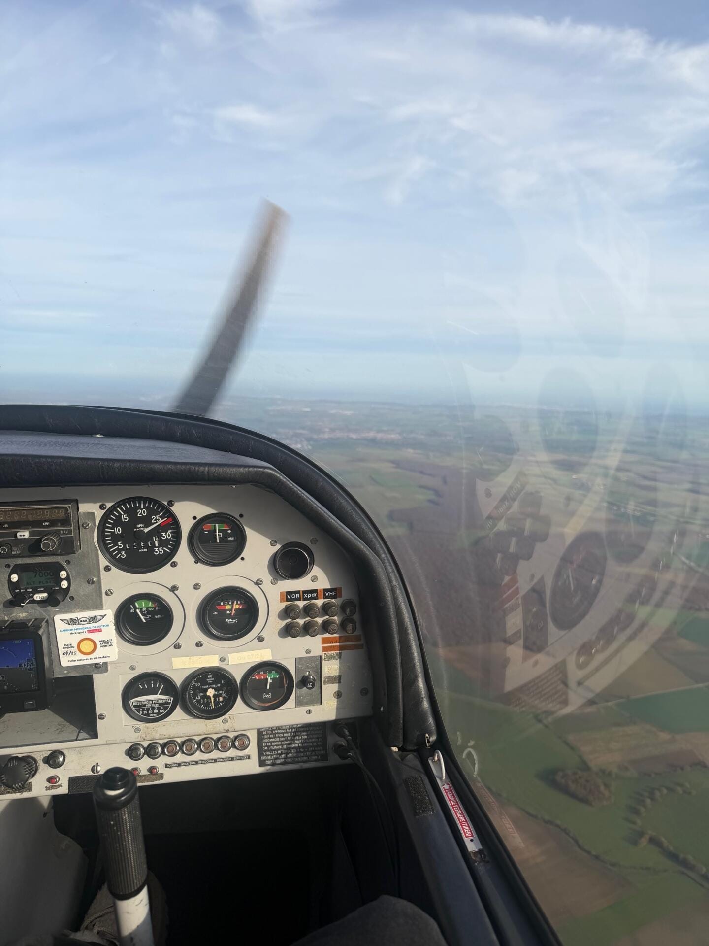 Vue des plaines de Moselle