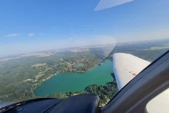 Ausflug mit der PA 28-181 über Berlin & Märkische Schweiz