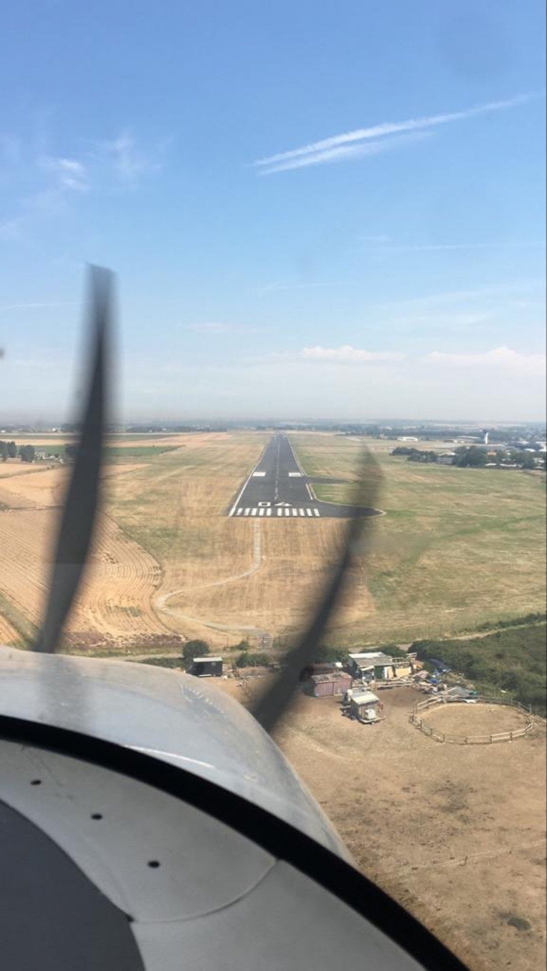 Survol de la Baie de Seine depuis Le Havre
