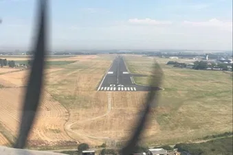 Survol de la Baie de Seine depuis Le Havre