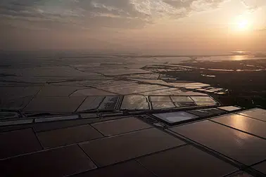 Coucher de soleil en Camargue