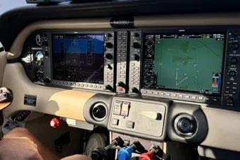 Flug von Berlin nach Usedom