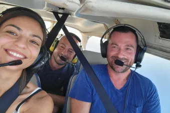 1 heure de vol sur vos lieux préférés à définir ensemble