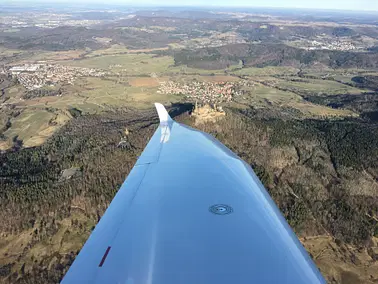 Rundflug an den Bodensee und zurück