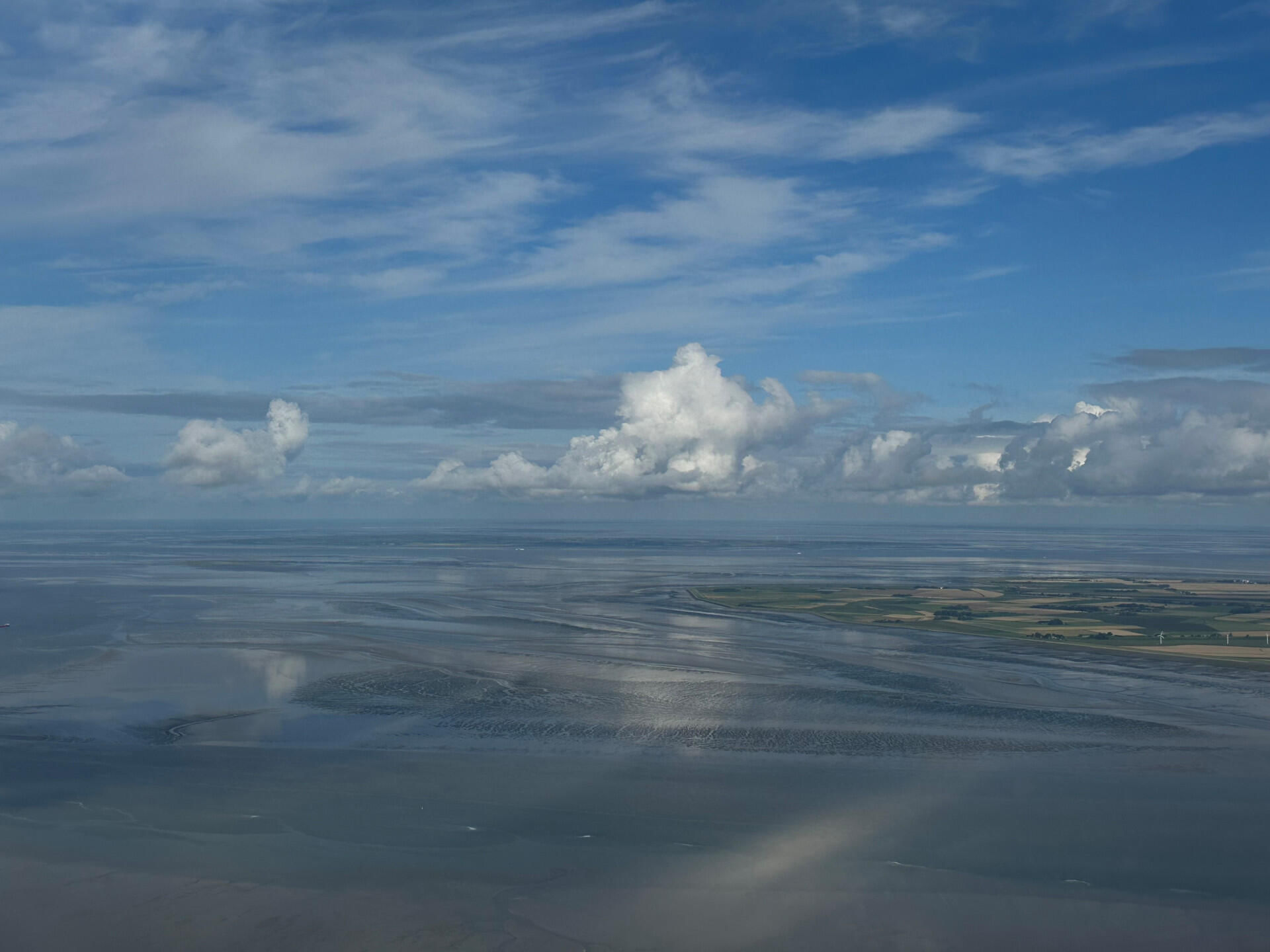 Rundflug / Schnupperflug über der Nordsee (30 min. Flugzeit)