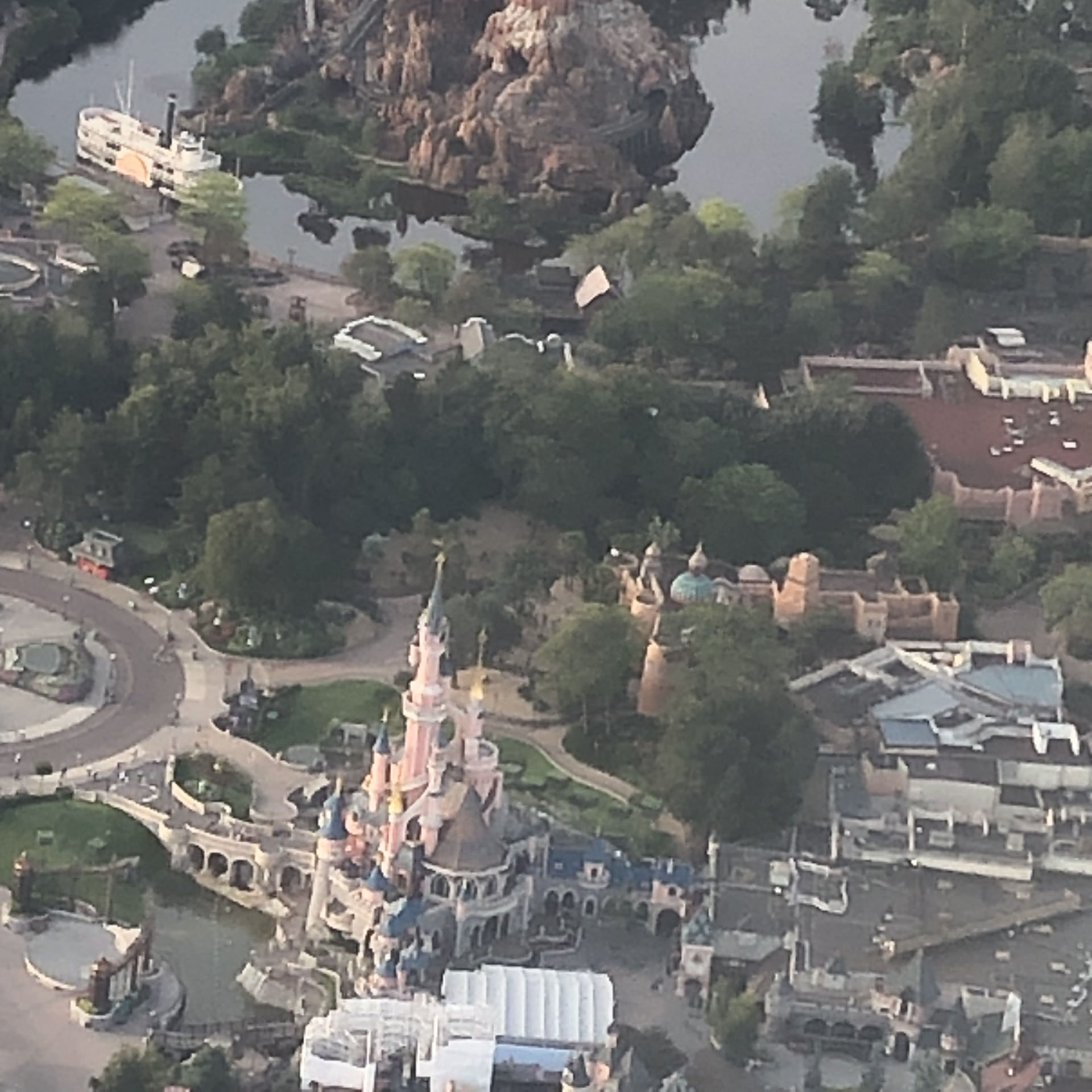 Disneyland Paris vu du ciel