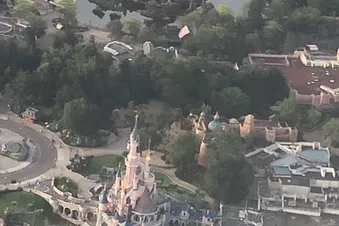 Disneyland Paris vu du ciel