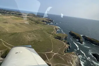 Virage en finale à Belle île