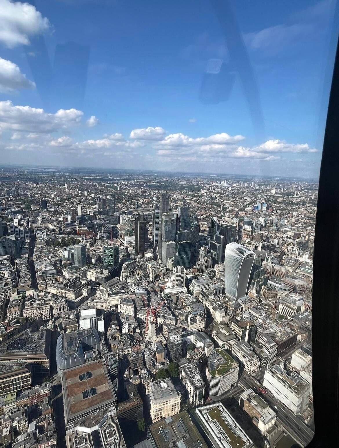 Private Helicopter Flight Along The Thames