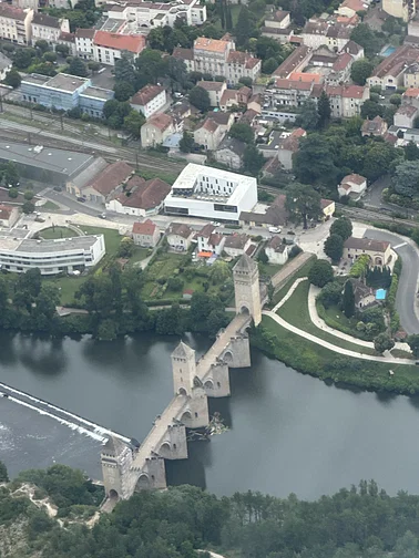 Decouverte du Quercy vu du ciel