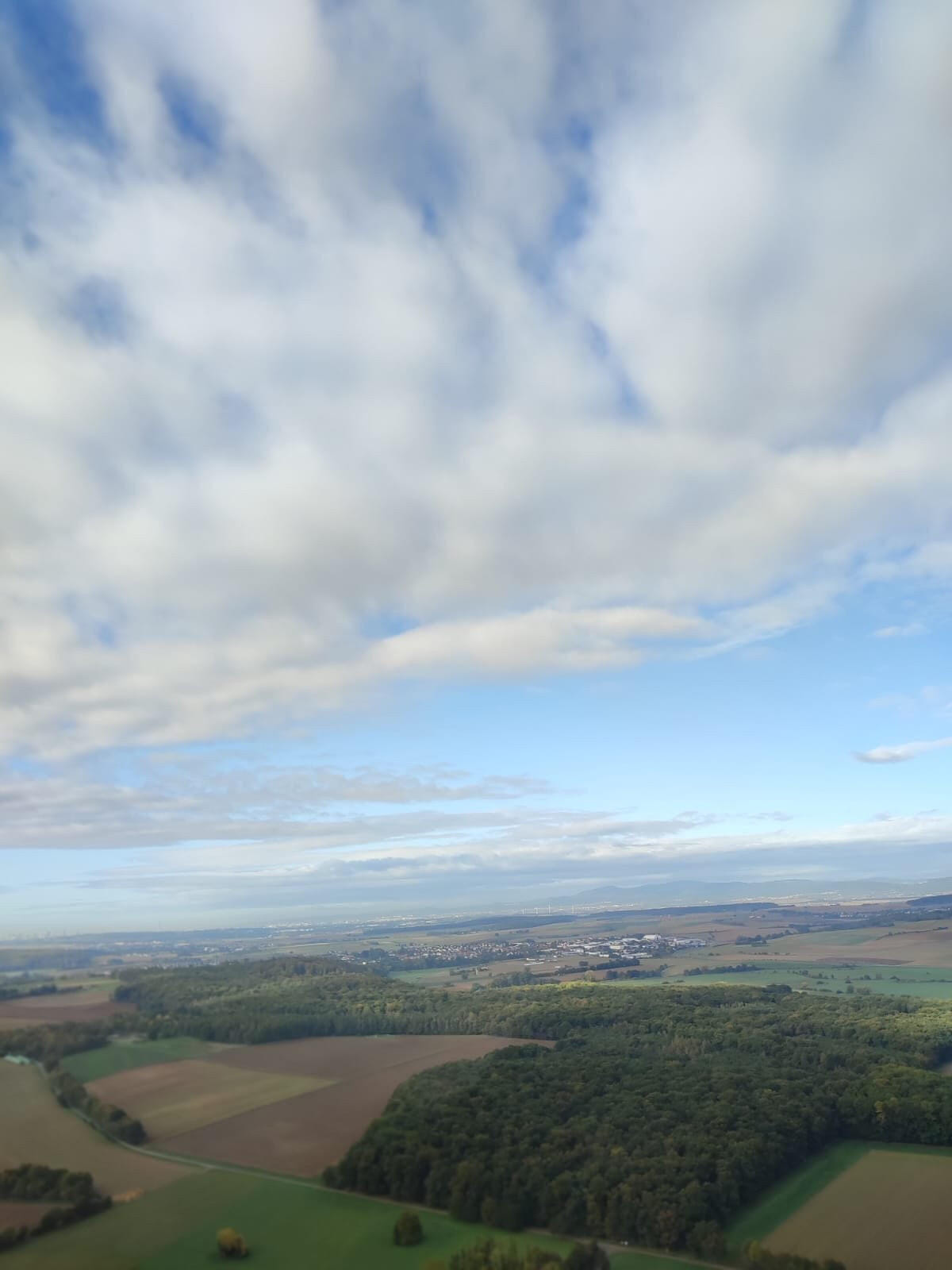 Hubschrauber Rundflug über Frankfurt Skyline