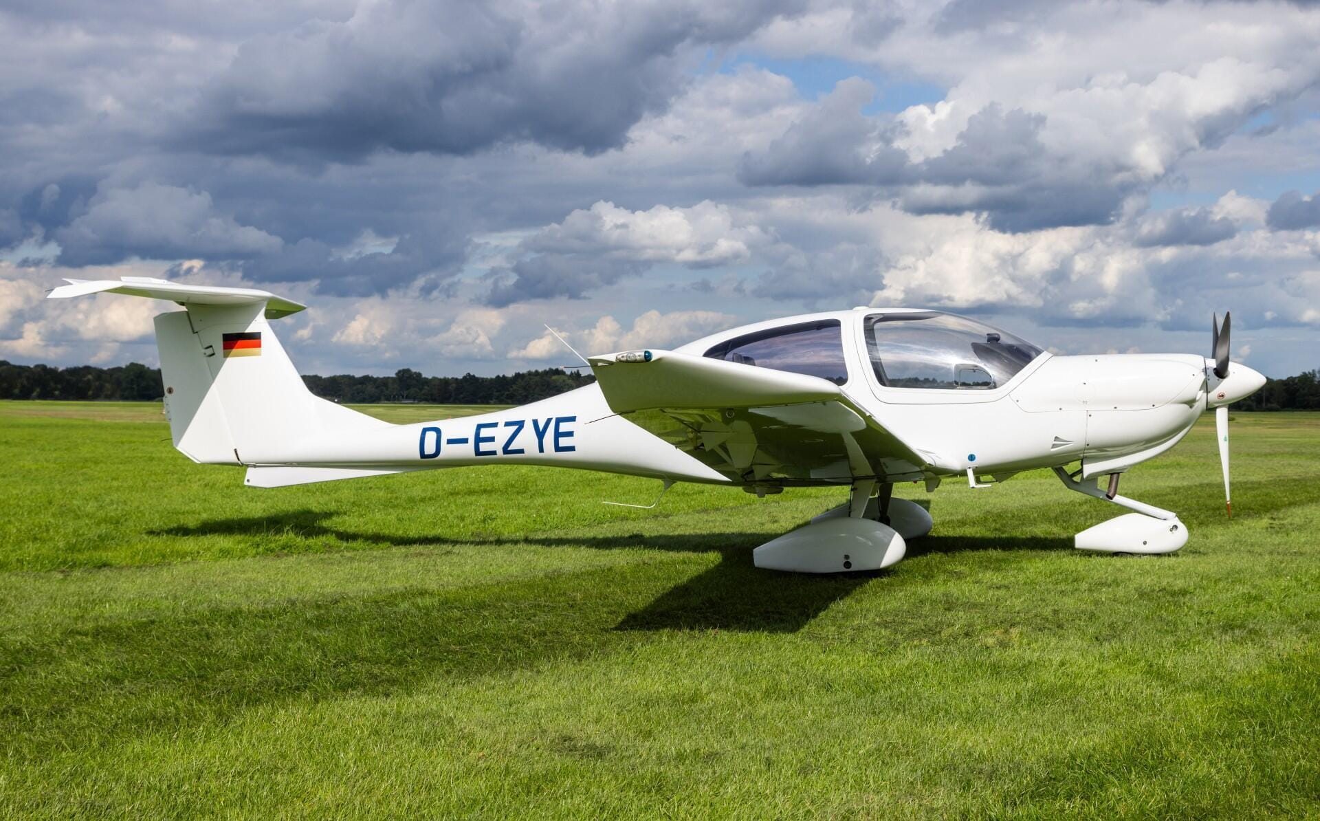 Unser Flugzeug - die Diamond 40