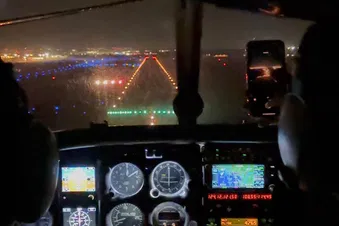 Vol de nuit Marseille -> Montpellier