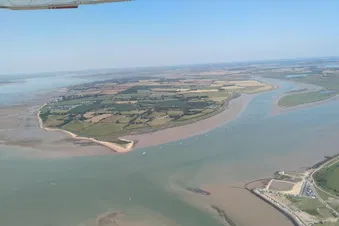 Fowlmere airfield to Felixstowe flight (1hr45)