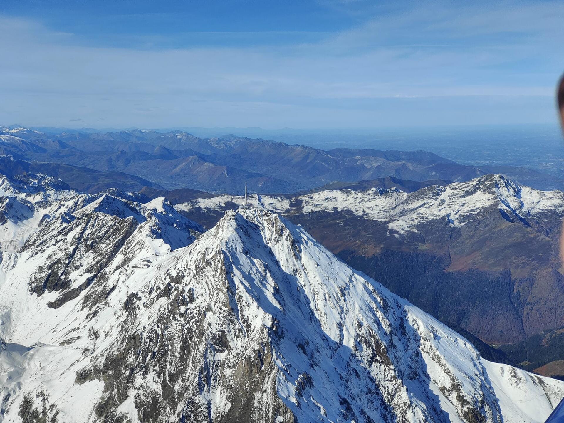 Le fameux observatoire du pic