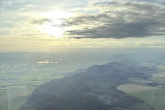 Der Deister/Süntel von oben.