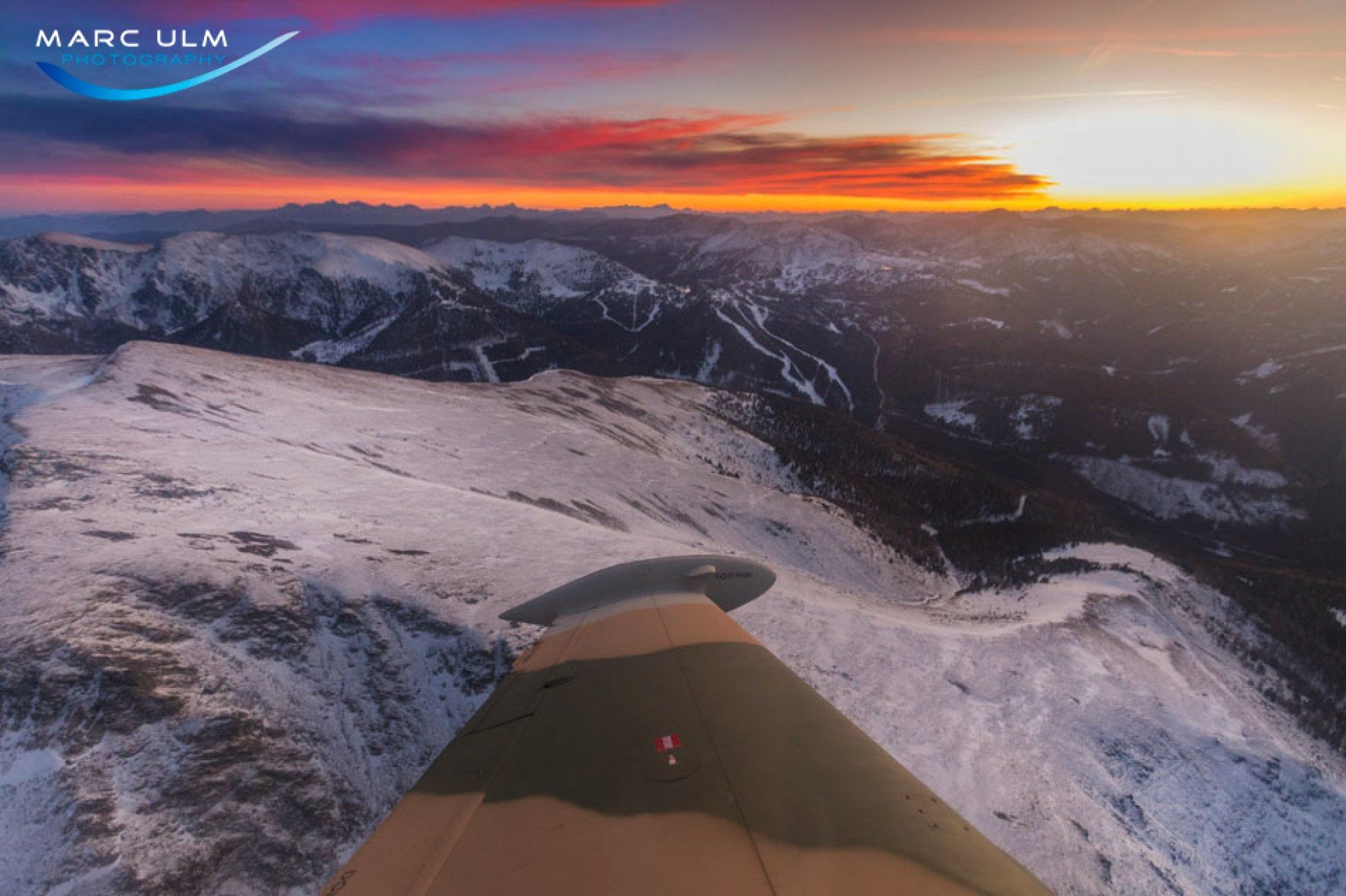 Ausflug/ Rundflug über München, Starnberg, Zugspitze