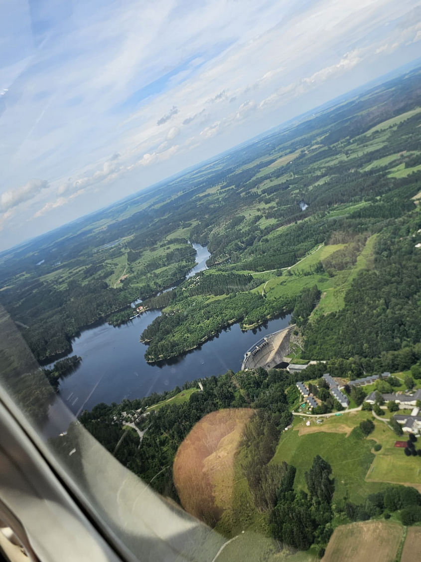 Rundflug über Deinen Wohnort