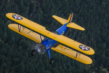 [BOEING STEARMAN] Vol de 30 min en Biplan PT13D de 1943