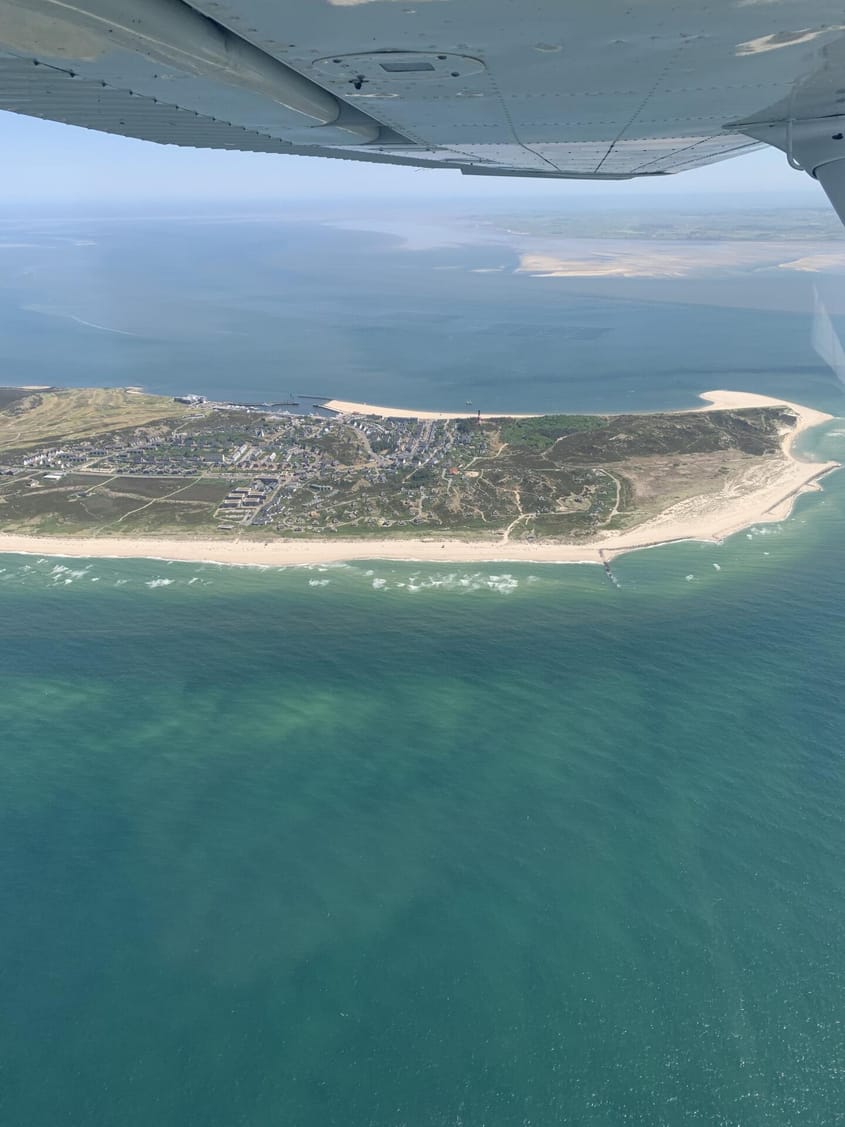 Ausflug/ Hin-und zurück/ Exklusiver Privatflug nach Sylt