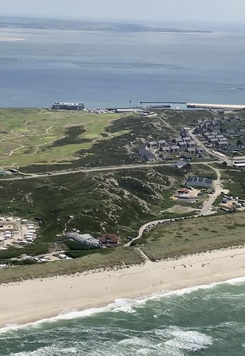 Sylt Rundflug - Sylt und das Wattenmeer aus der Luft