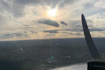 Mit dem Privatflugzeug nach Mannheim