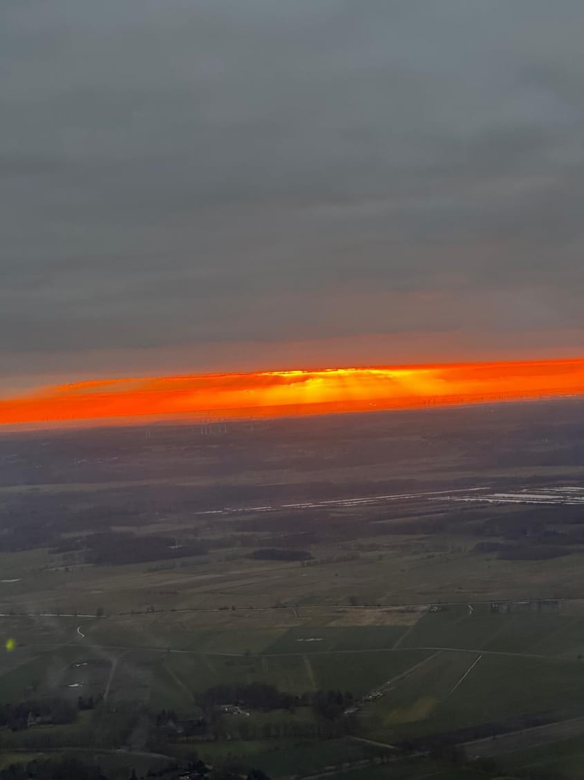 Kurzer Rundflug um Bremen