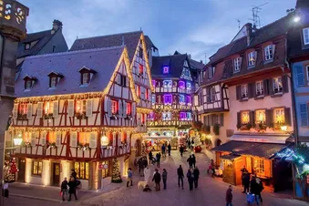 Colmar arround Christmas counts to the most beautiful cities with its X-Mas markets from 23. Nov till 29. Dec each year