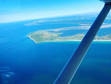 Rundflug über die Ostseeinseln