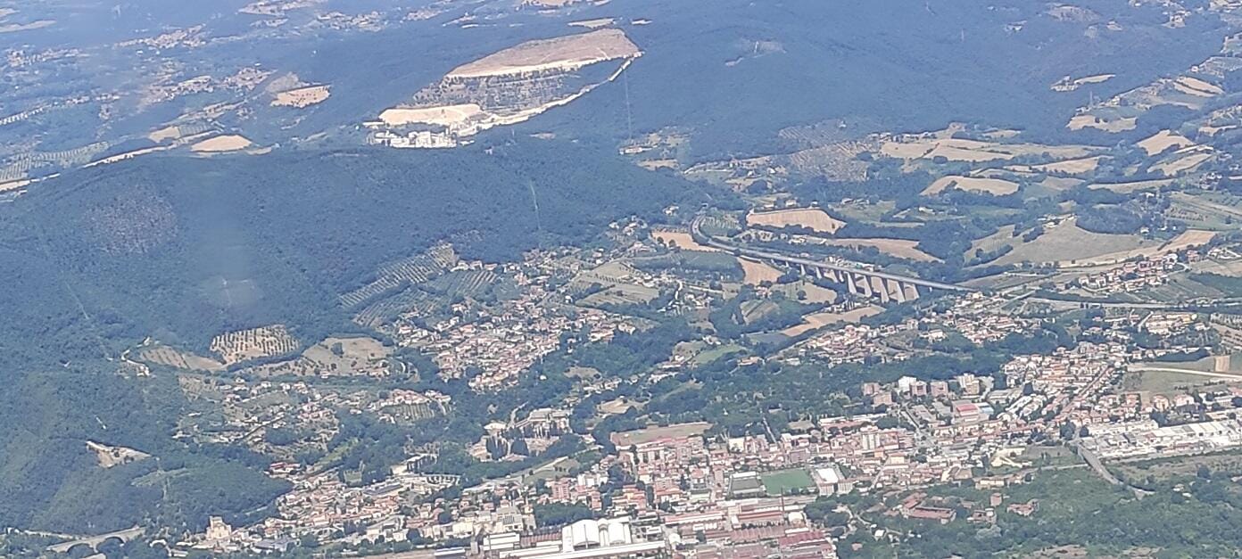 Turano lake and Marmore waterfalls