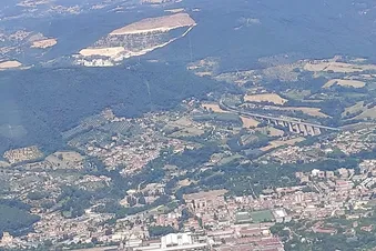 Turano lake and Marmore waterfalls