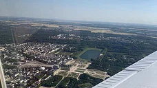 Vol autour de Paris avec une vue imprenable depuis St-Cyr