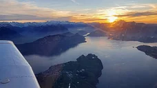 Rundflug in die Berner Alpen und Luzern
