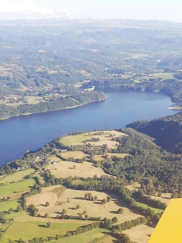 Viaduc et lac marcillac